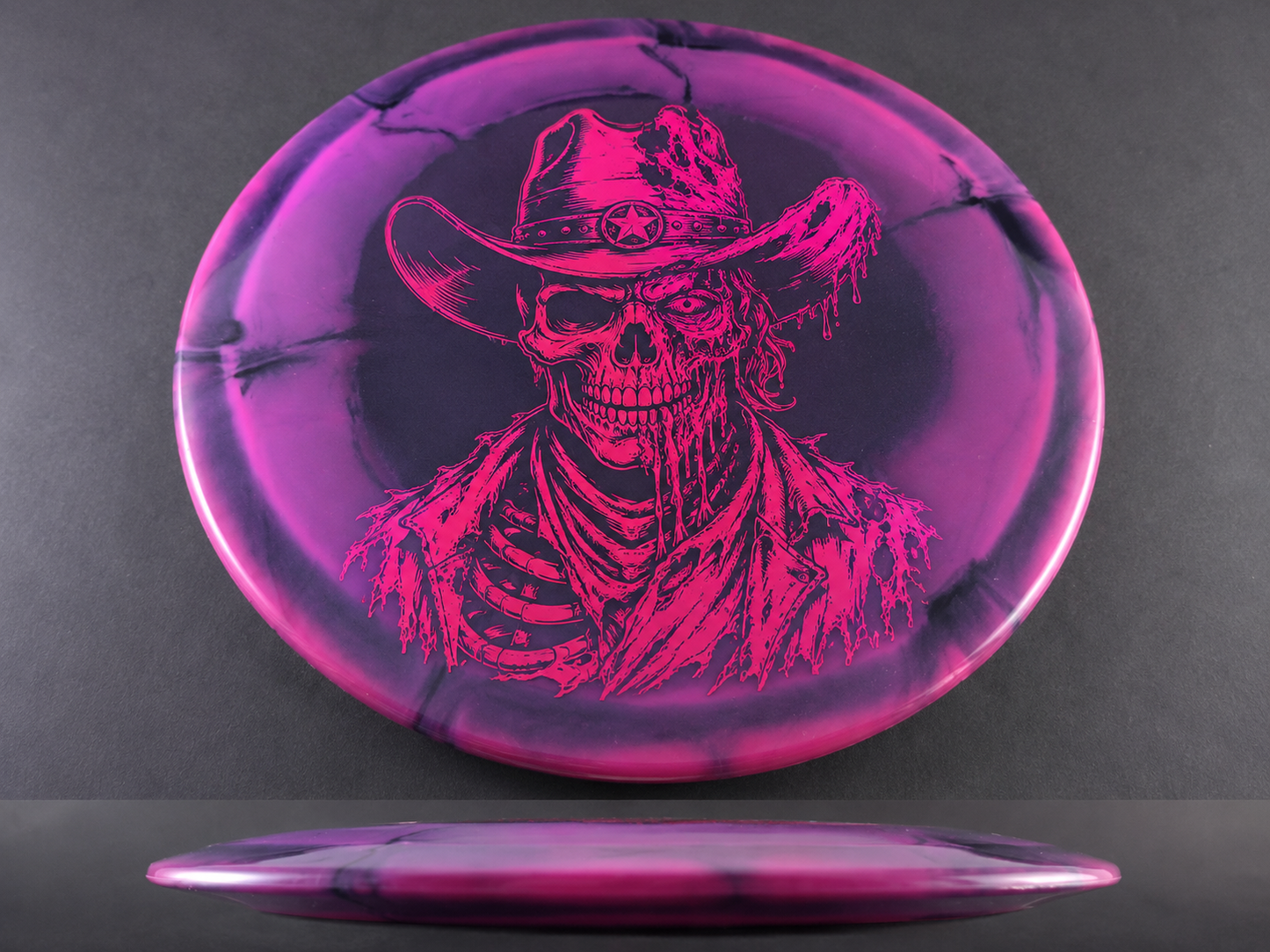 CHEMTRAIL CUSTOM MULTICOLOR Zombie Cowboy STAMP Pre-order only 100 made