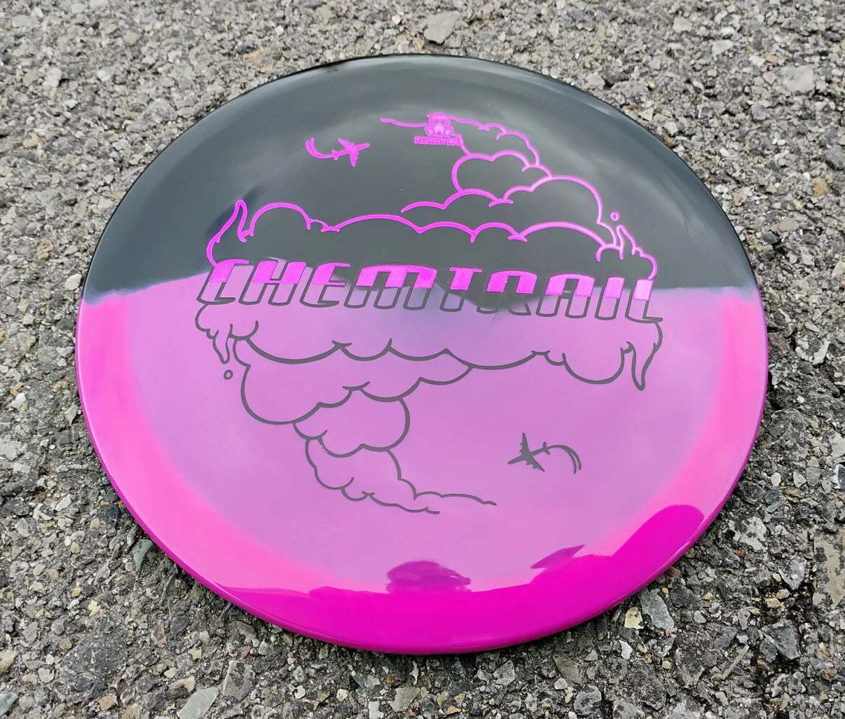 Chemtrail in Retina Plastic Pink and Black