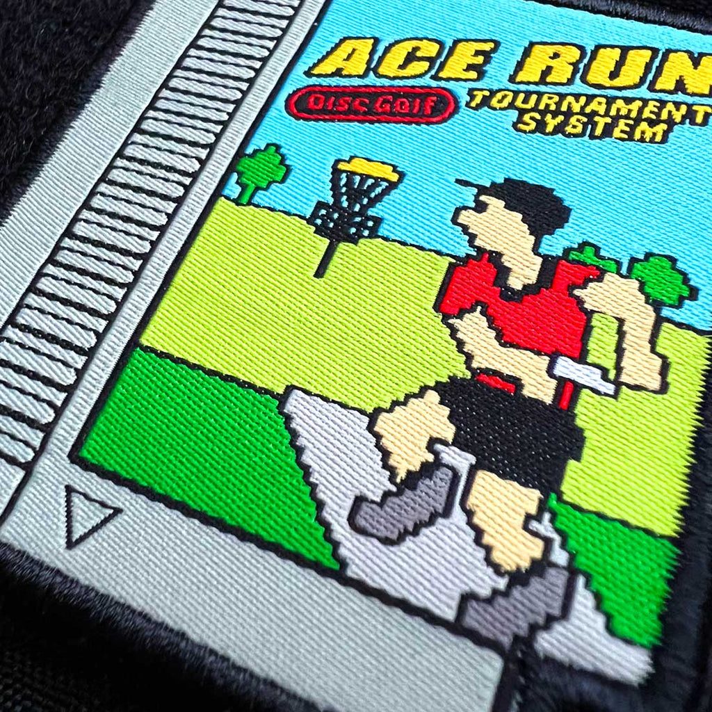 Ace Run Disc Golf Patch - Hook And Loop
