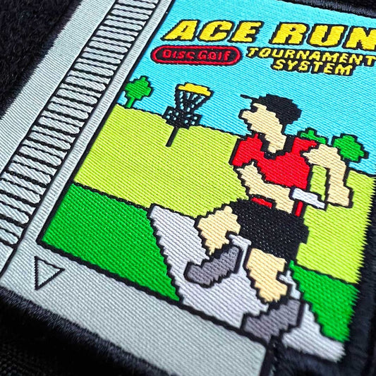 Ace Run Disc Golf Patch - Hook And Loop