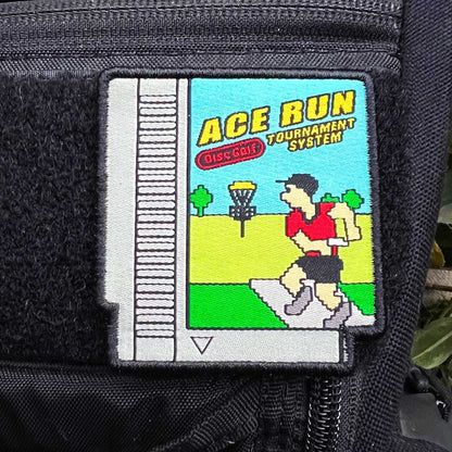 Ace Run Disc Golf Patch - Hook And Loop