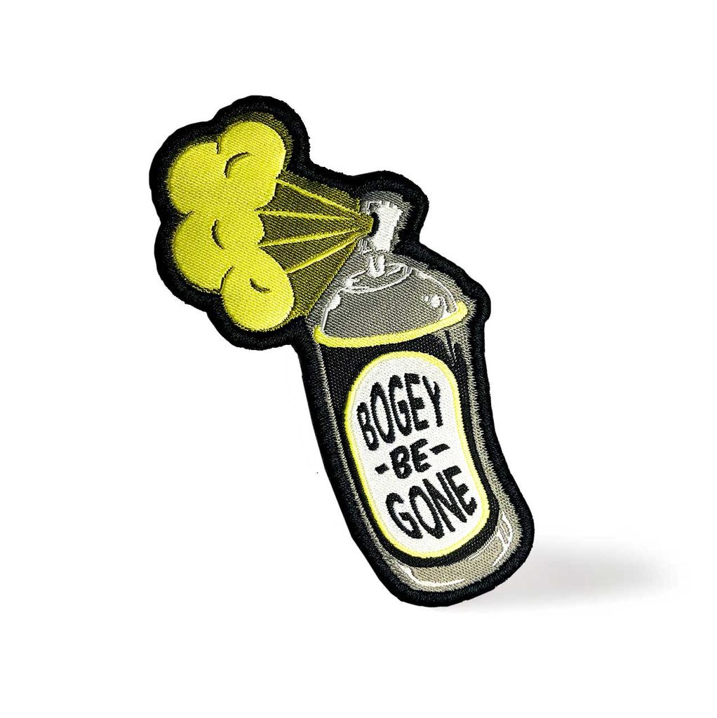 Bogey-Be-Gone Spray Disc Golf Patch - Hook And Loop