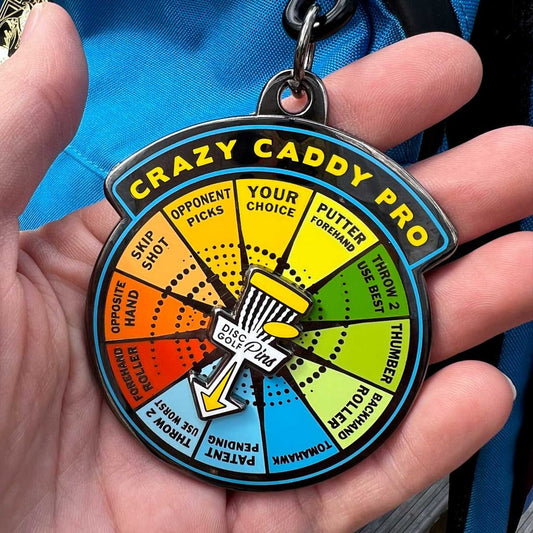 Crazy Caddy Game PRO - Keychain Disc Golf Game